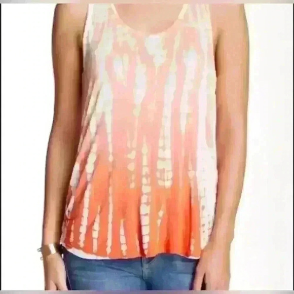 Young Fabulous & Broke Dip-die  Crew Neck Hippie Dopamine  Sleeves  Boho size S - Picture 2 of 8